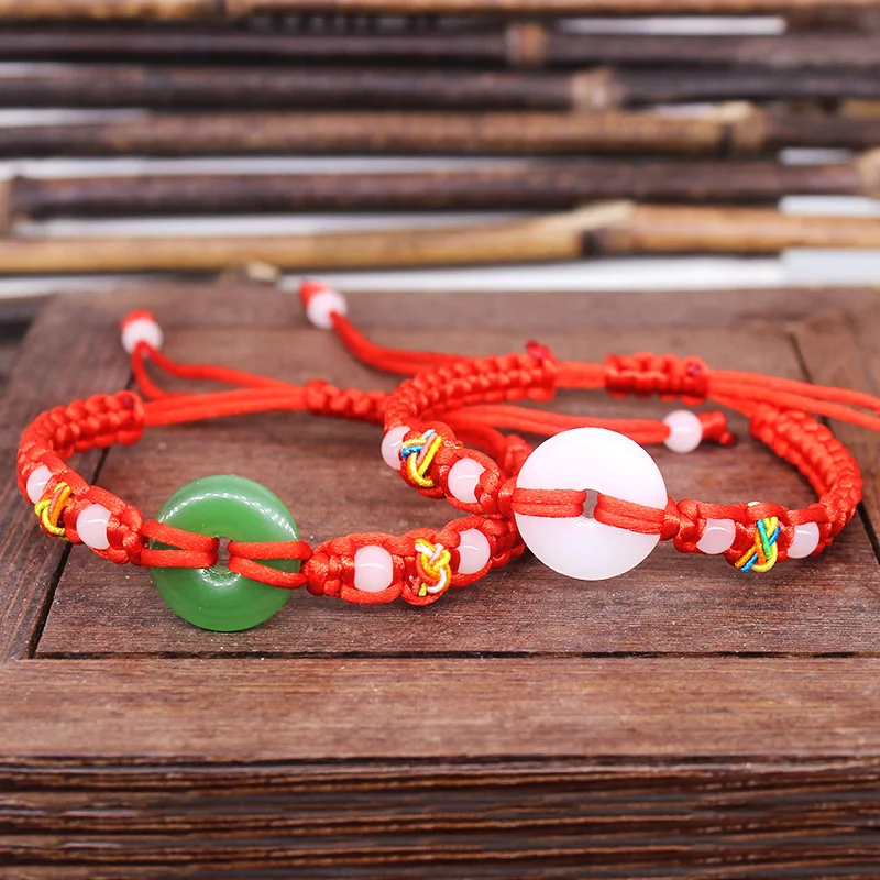 Women'S Accessories Jewelry - حقيقي اليشم دونات سوار الإسورة المجوهرات