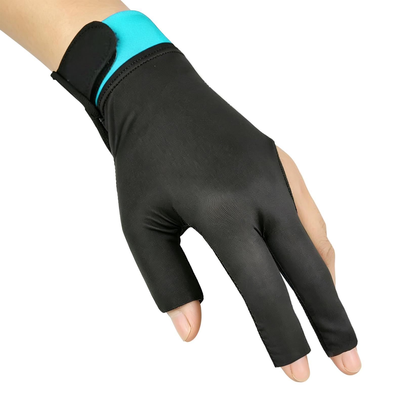 Women Accessories For Hand - قفاز البلياردو لليد اليسرى بثلاثة أصابع،