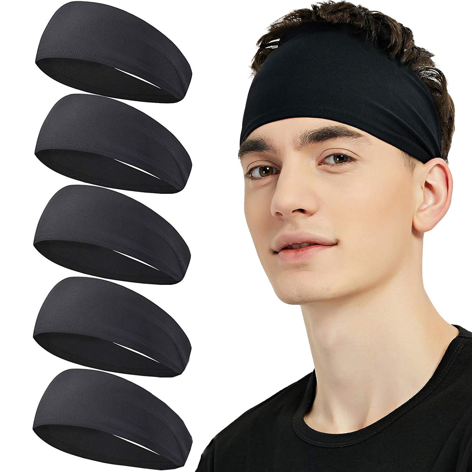 Women'S Yoga Accessories - عصابة رأس للرجال والنساء، أربطة شعر