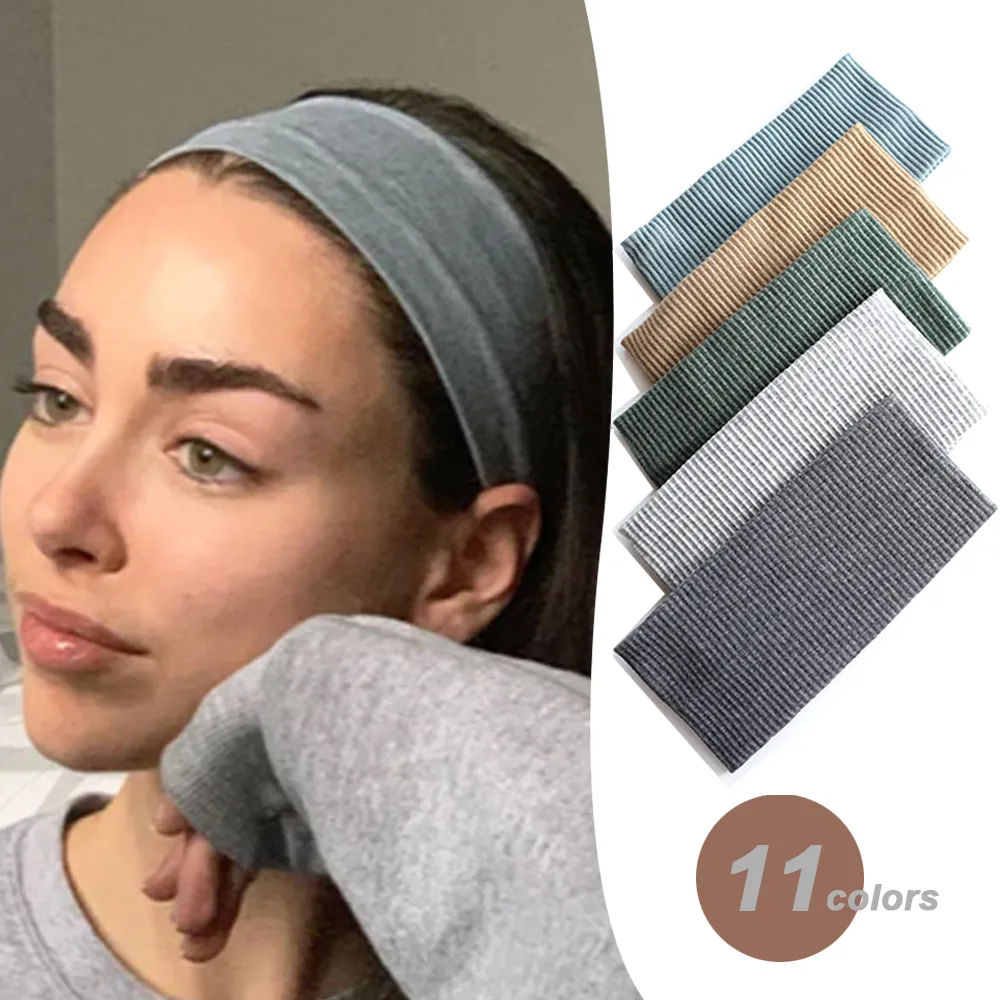Women Accessories Online - النساء بلون عقال اليوغا الحياكة مرونة