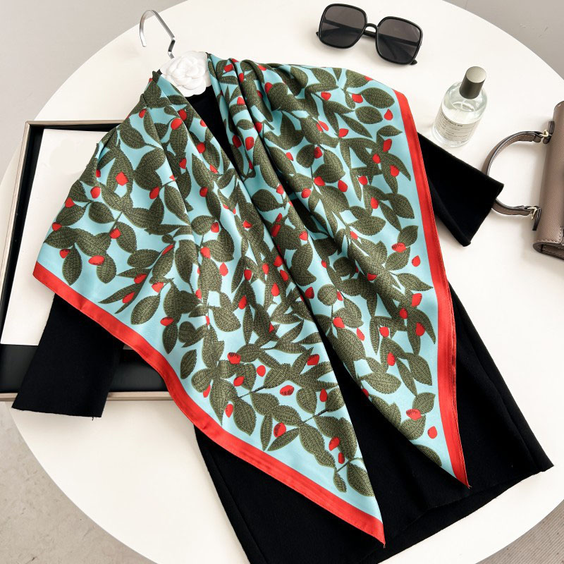 وشاح مربع 90 سم عالي الجودة لل - مراجعة Silk Scarf Square وسعره