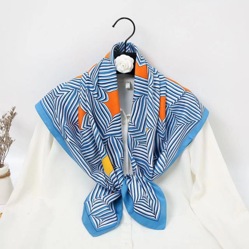 وشاح مربع 90 سم عالي الجودة لل - مراجعة Silk Scarf Square وسعره