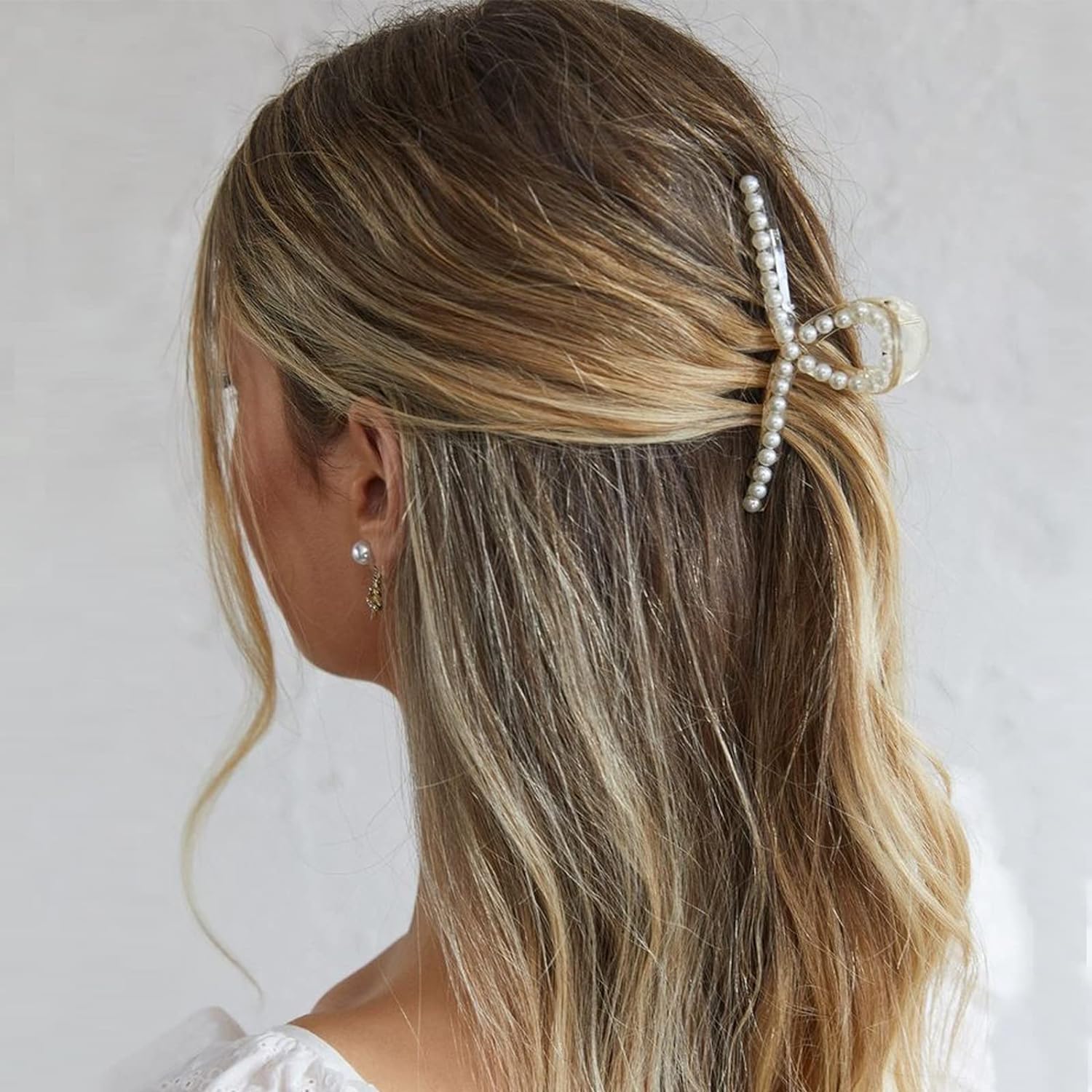 أنيقة تقليد اللؤلؤ مشبك شعر مق - مراجعة Women Accessories Online وسعره