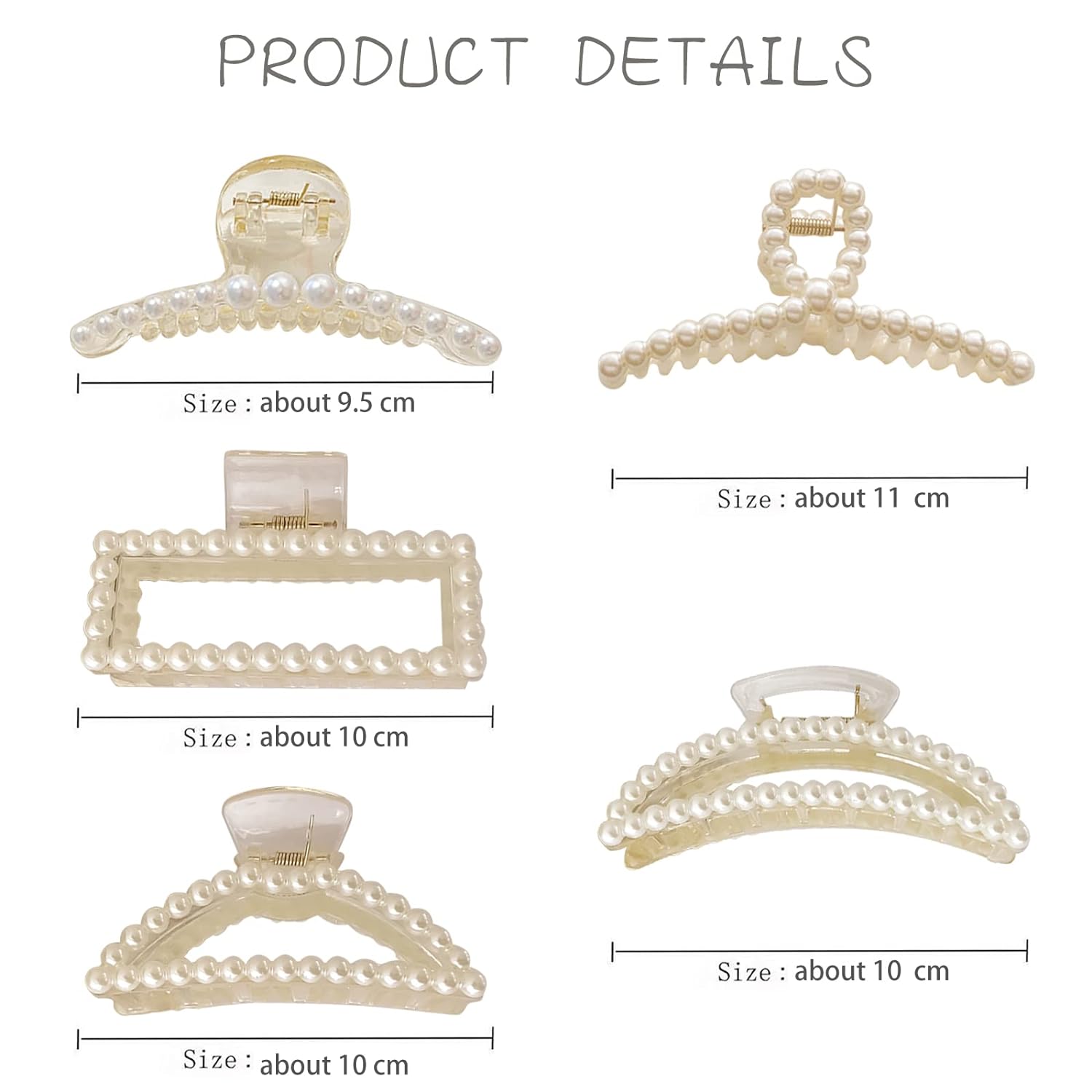 أنيقة تقليد اللؤلؤ مشبك شعر مق - مراجعة Women Accessories Online وسعره