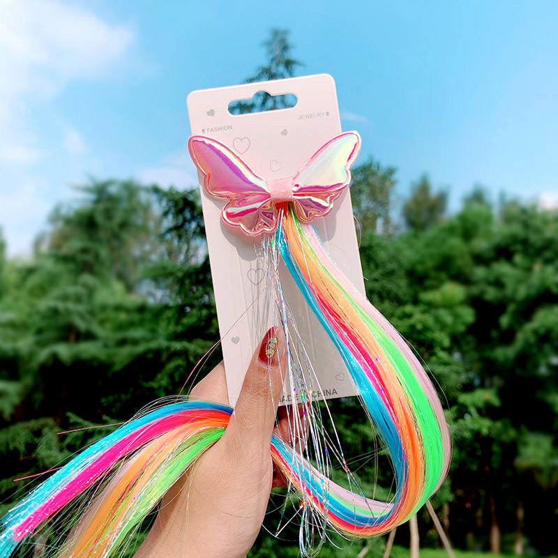 الملونة شعر مستعار مشبك وصلة ا - مراجعة Women'S Accessories Rainbow Shops وسعره