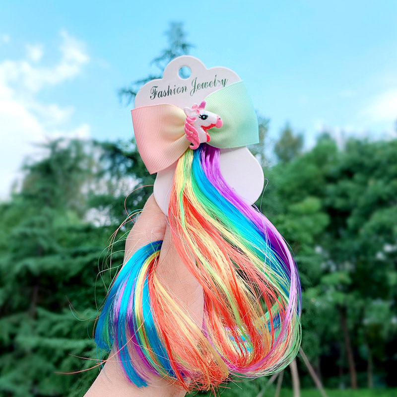 الملونة شعر مستعار مشبك وصلة ا - مراجعة Women'S Accessories Rainbow Shops وسعره