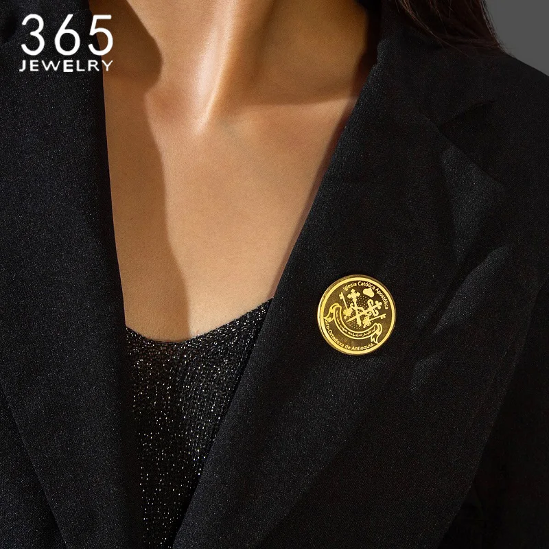 دبوس زينة (بروش) من الفولاذ ال - مراجعة Women Accessories Business Name وسعره