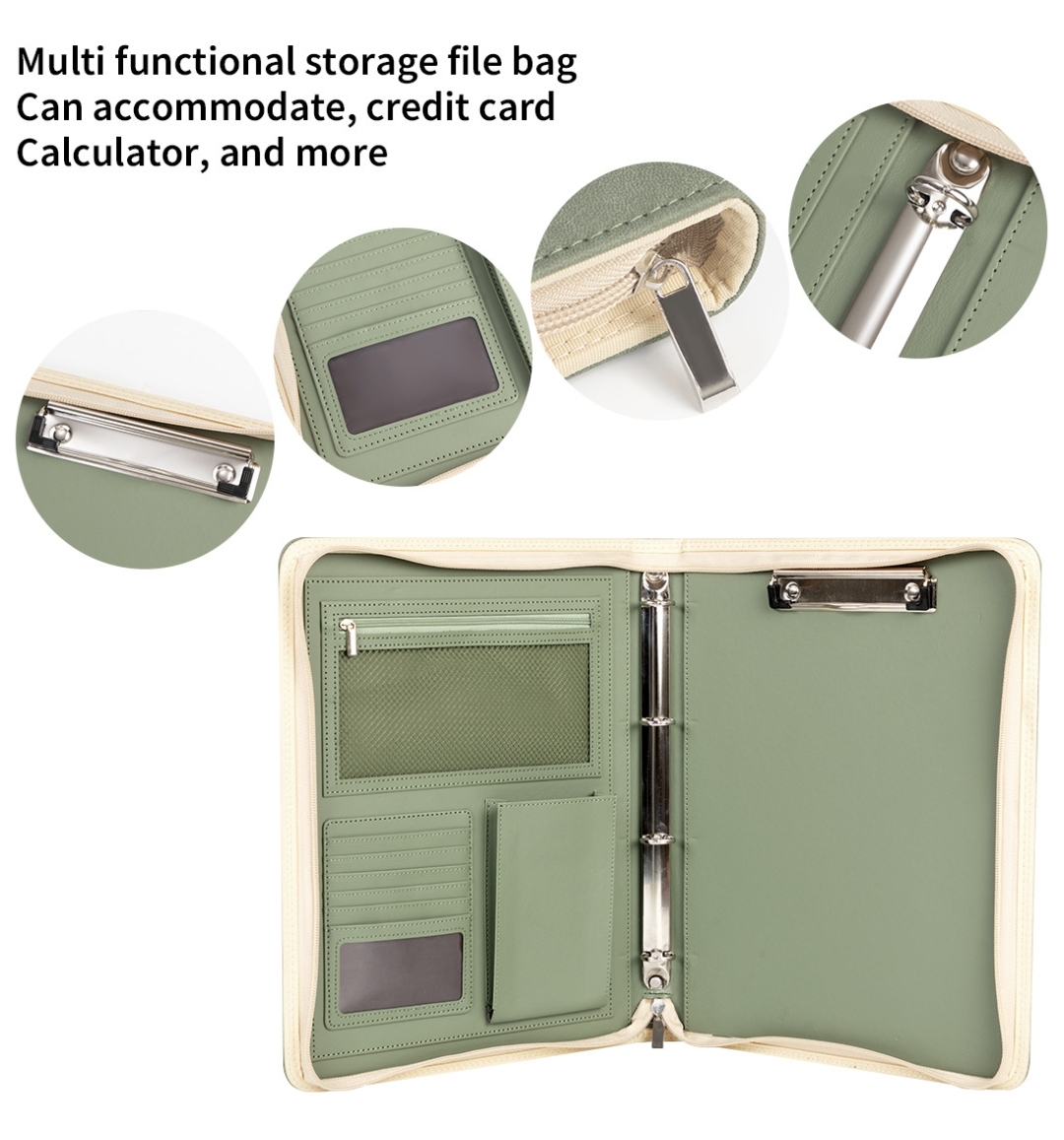 مجلد Padfolio الجديد بسحاب مقا - مراجعة Women Accessories Online وسعره