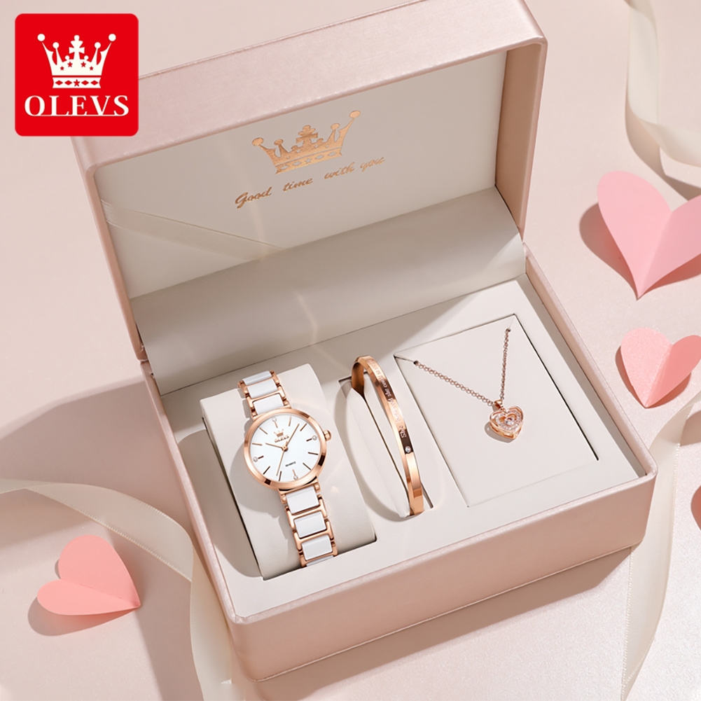 OLEVS ساعة نسائية 5877 ساعة كو - مراجعة Women Accessories Bracelet وسعره