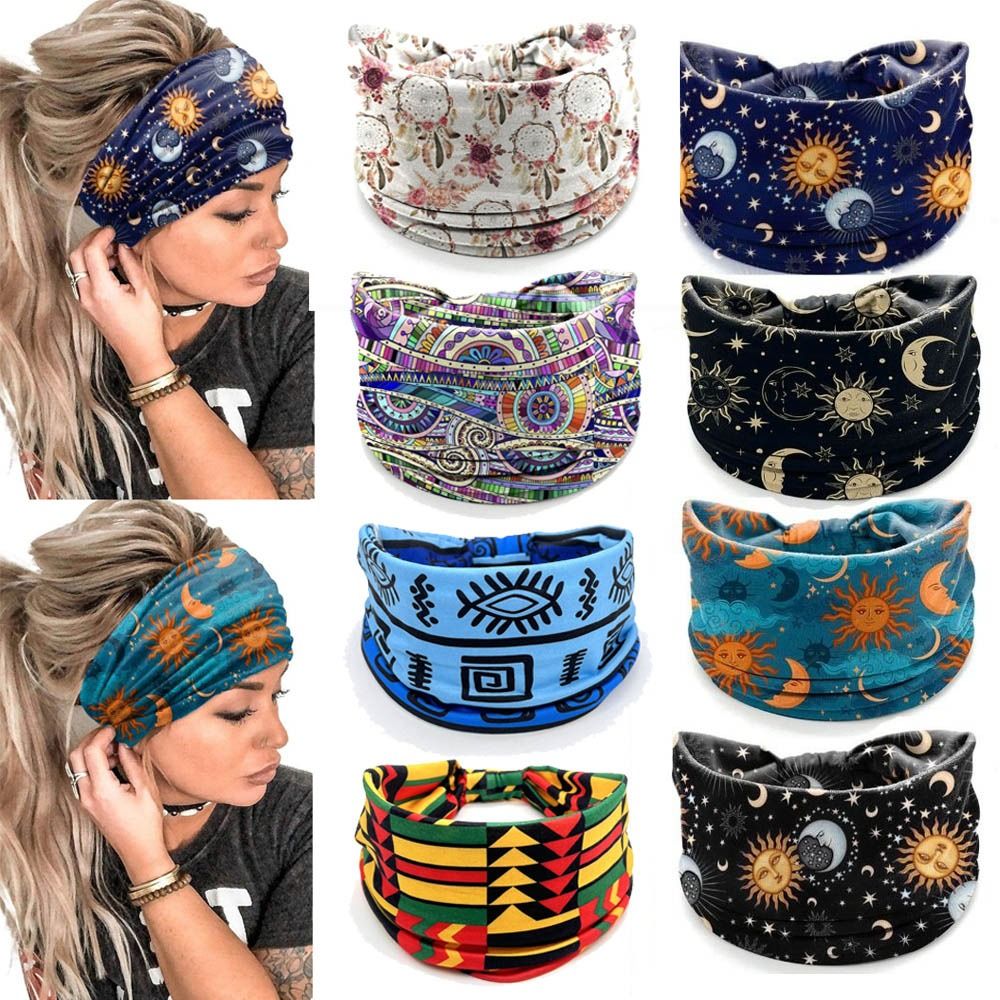 عصابات رأس مرنة جديدة بتصميم ع - مراجعة Women'S Yoga Accessories وسعره