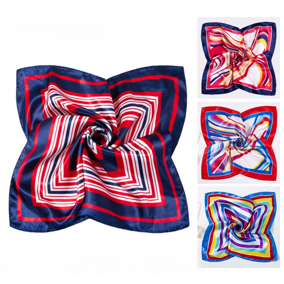 50*50 سنتيمتر مربع الأوشحة الح - مراجعة Silk Scarf Square وسعره