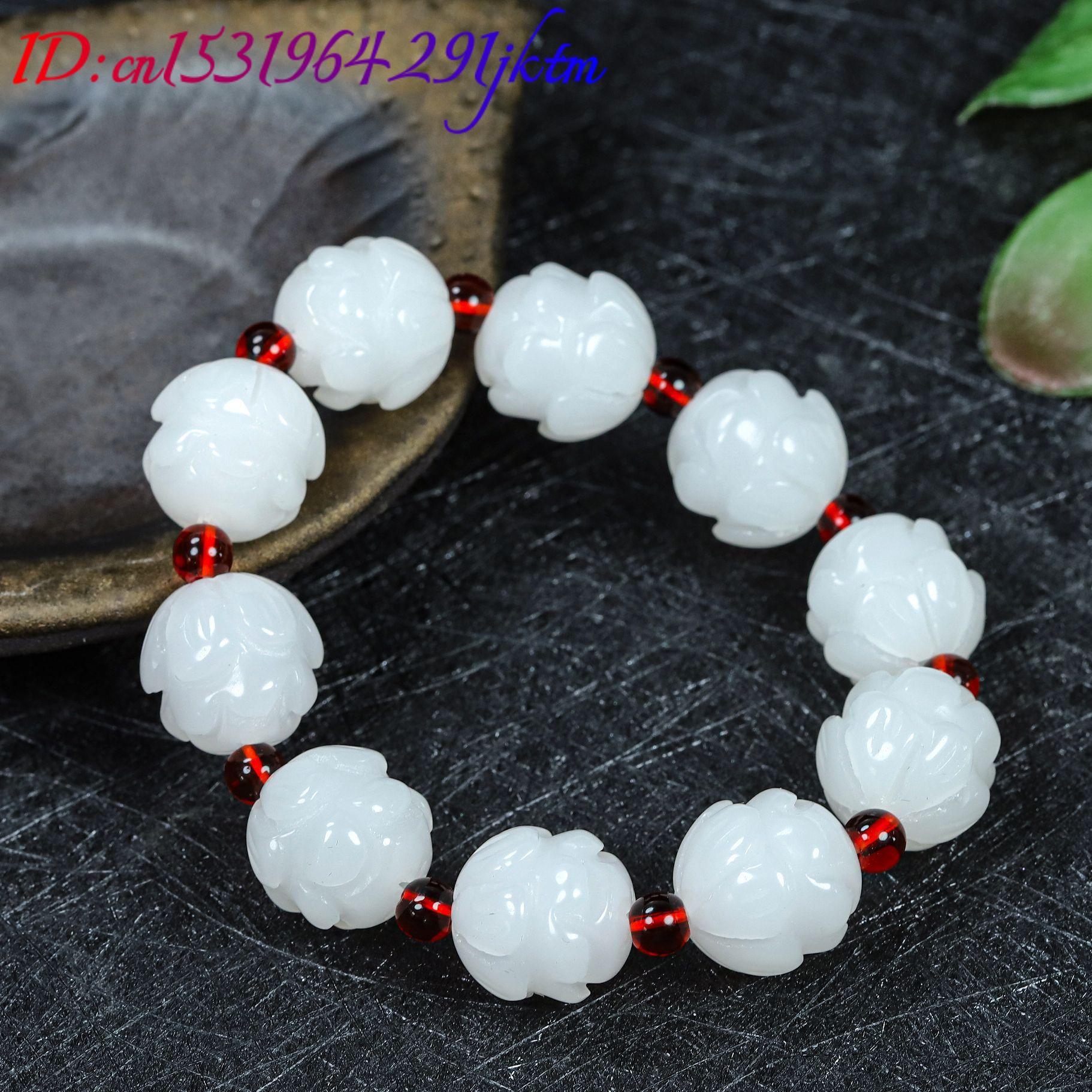 إكسسوارات سوار اللوتس من اليشم - مراجعة Women'S Accessories Jewelry وسعره
