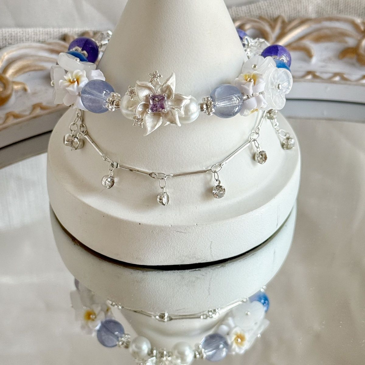 أساور نسائية مرصعة بالخرز مستو - مراجعة Women Accessories Bracelet وسعره
