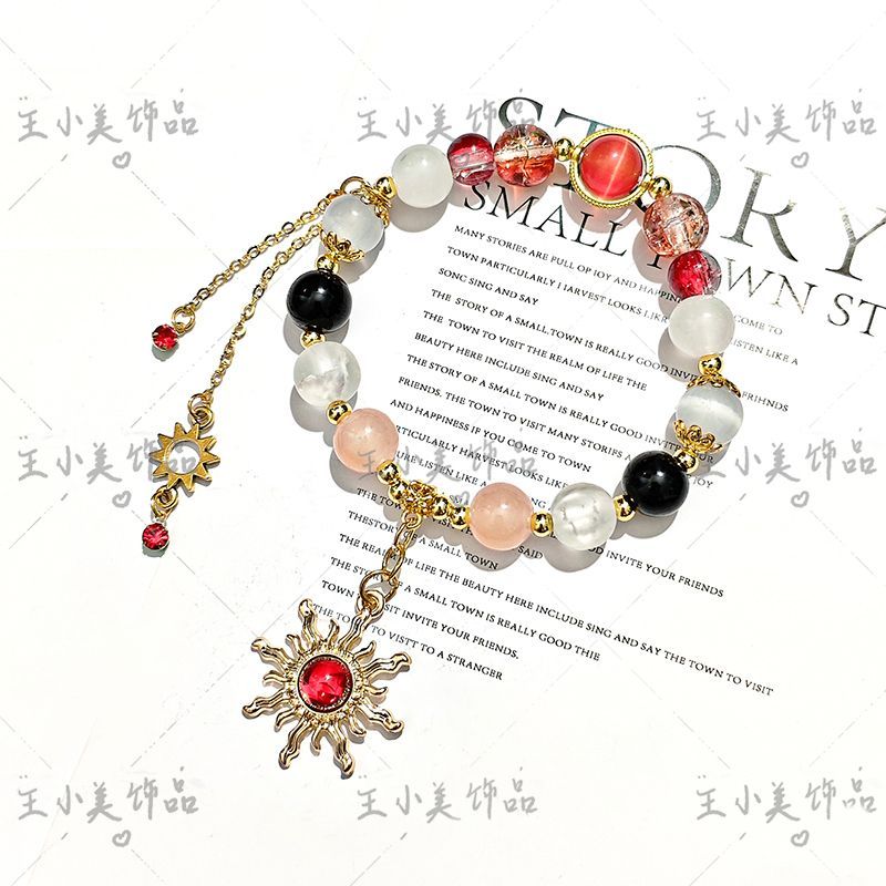 أساور نسائية مرصعة بالخرز مستو - مراجعة Women Accessories Bracelet وسعره