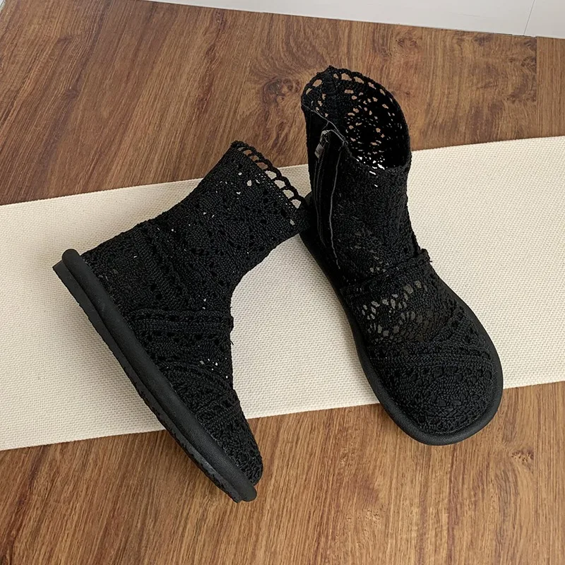 أحذية صيفية 2026 نسائية مسطحة  - مراجعة Women'S Ankle Accessories وسعره