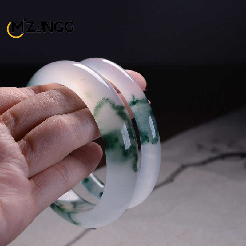 الأخضر الطبيعي الجاديت الإسورة - مراجعة Women Accessories For Hand وسعره