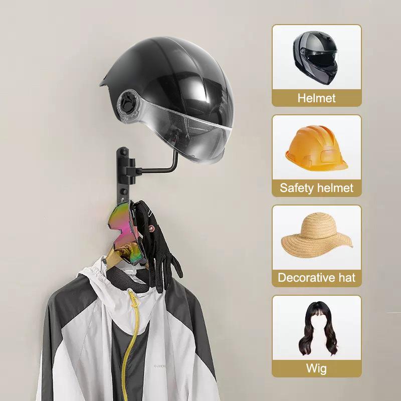 180 °   خطاف حائط دوار، حامل ت - مراجعة Women Accessories Holder وسعره
