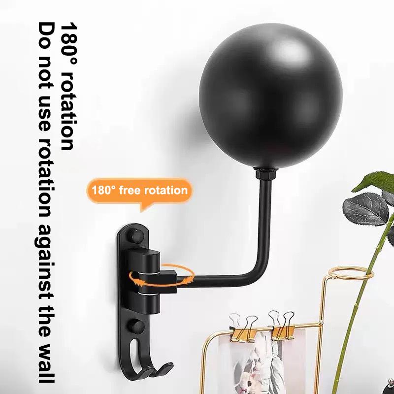 180 °   خطاف حائط دوار، حامل ت - مراجعة Women Accessories Holder وسعره