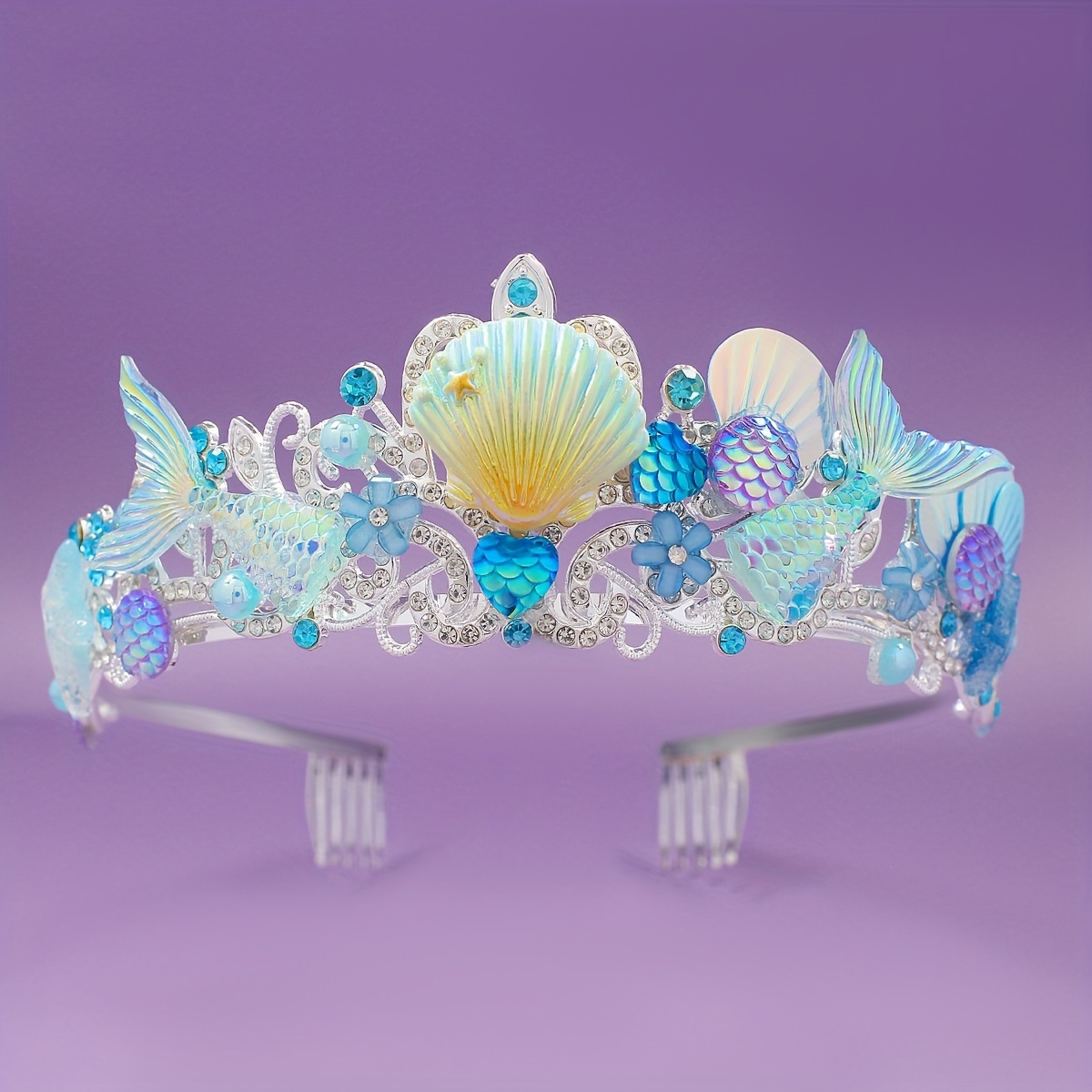 2025 جديد حورية البحر مشط الشع - مراجعة Women'S Accessories Jewelry وسعره